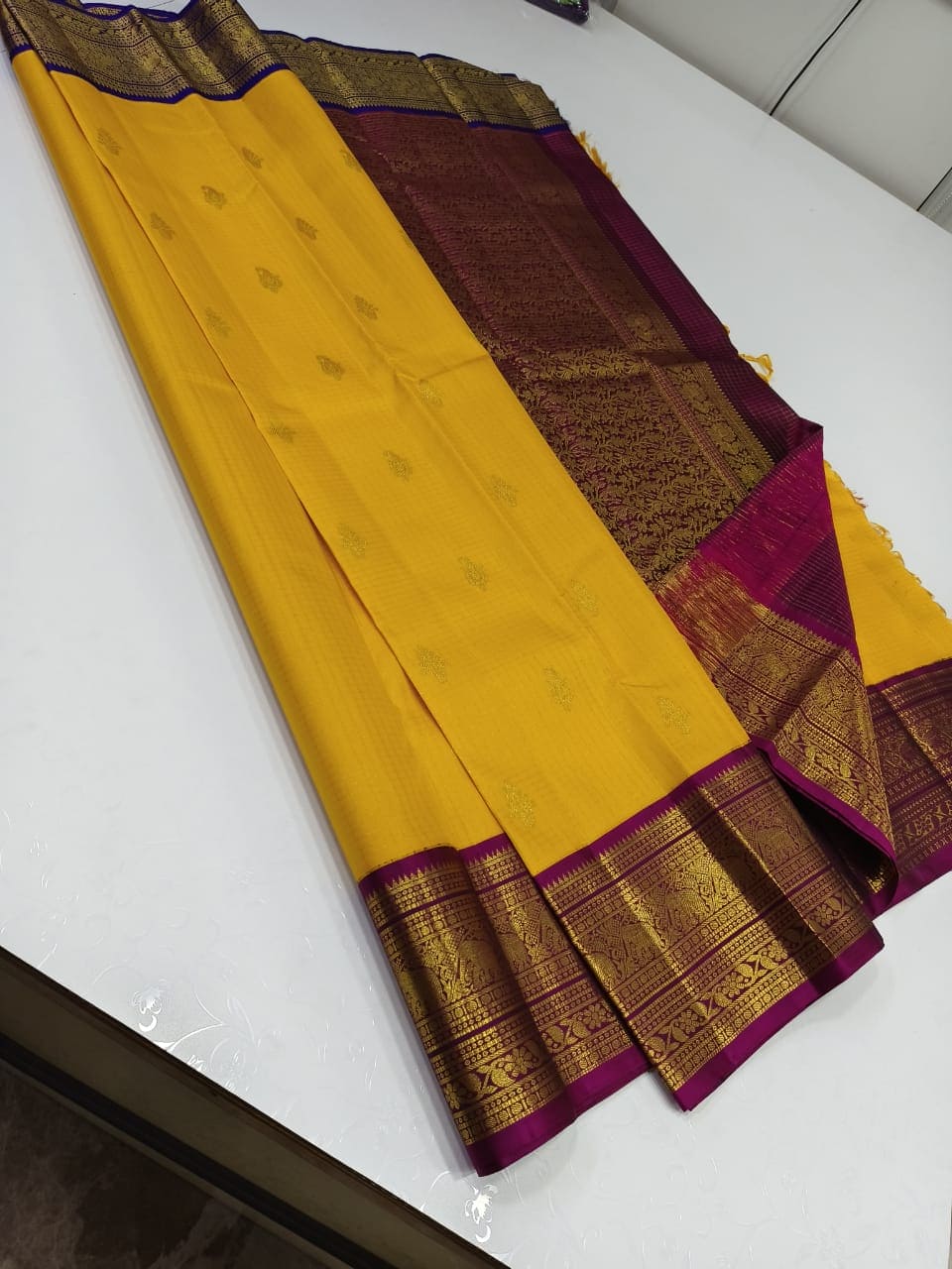 PURE 2GRMS KANCHI SAREE